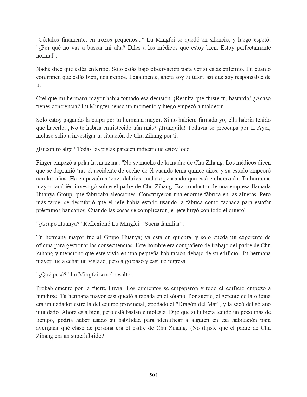 Página 20 del Manga