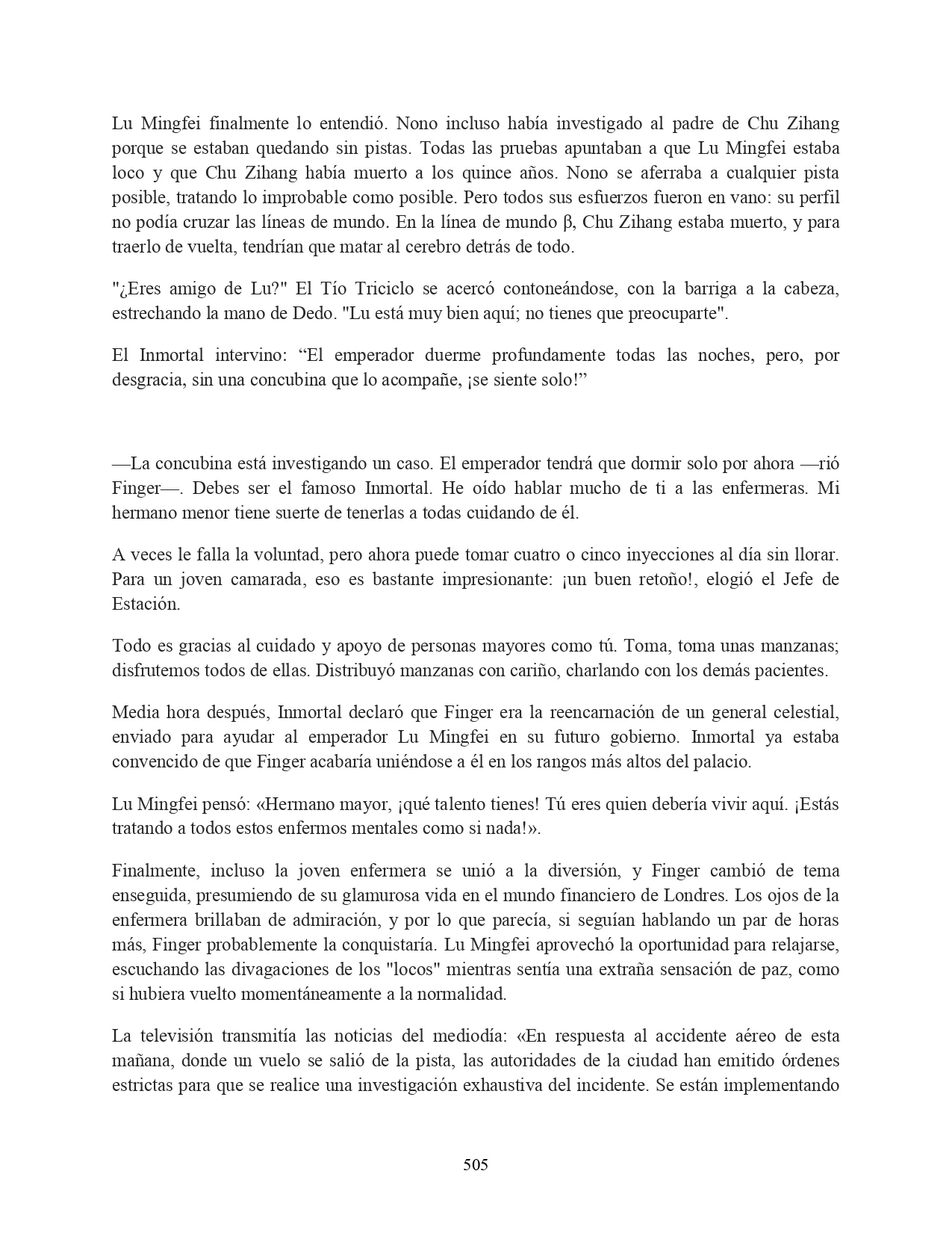 Página 21 del Manga