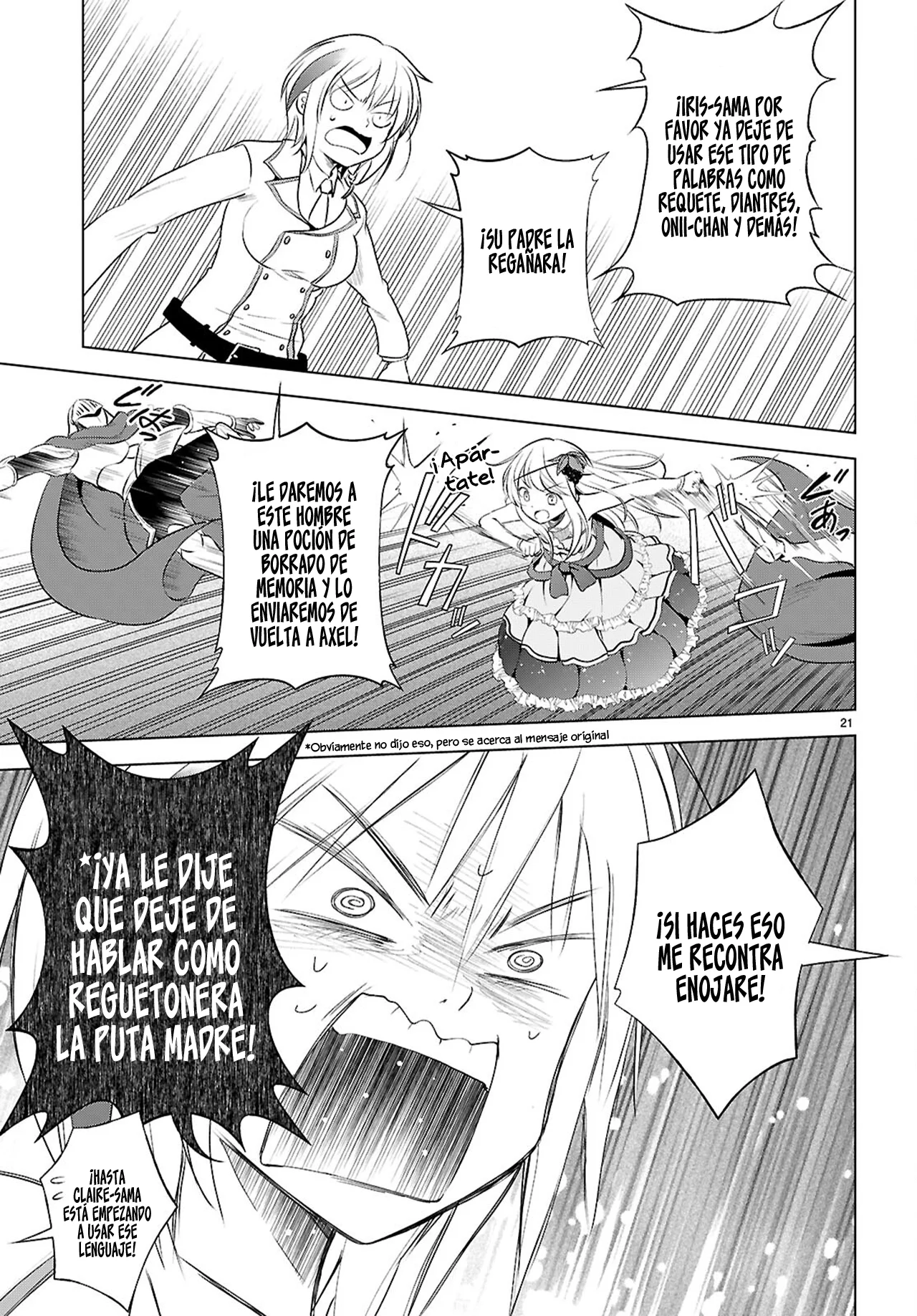 Página 22 del Manga
