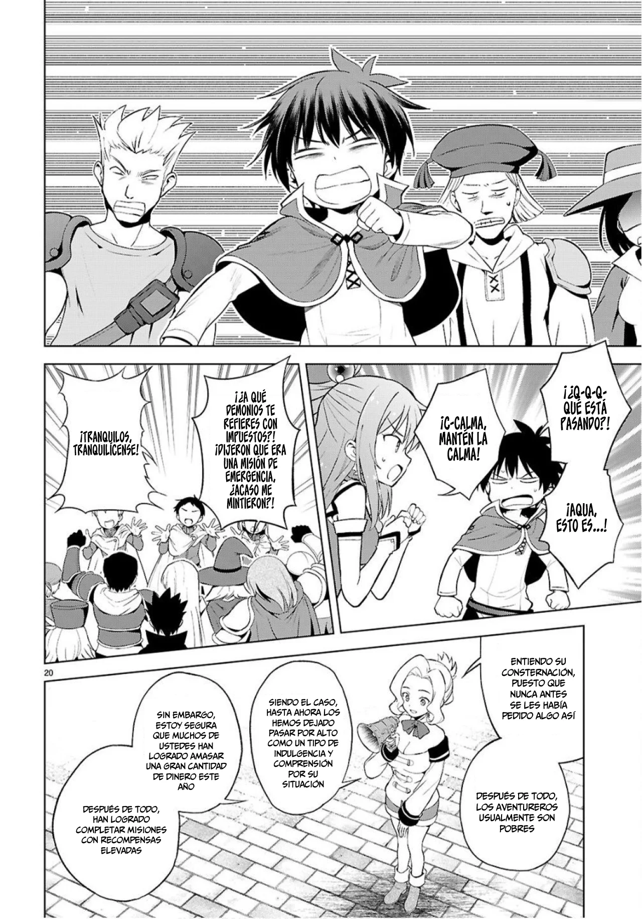 Página 20 del Manga