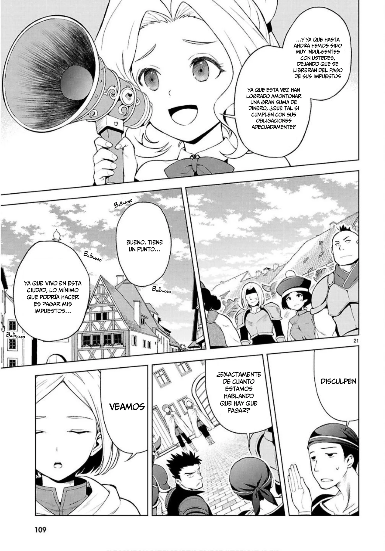 Página 21 del Manga