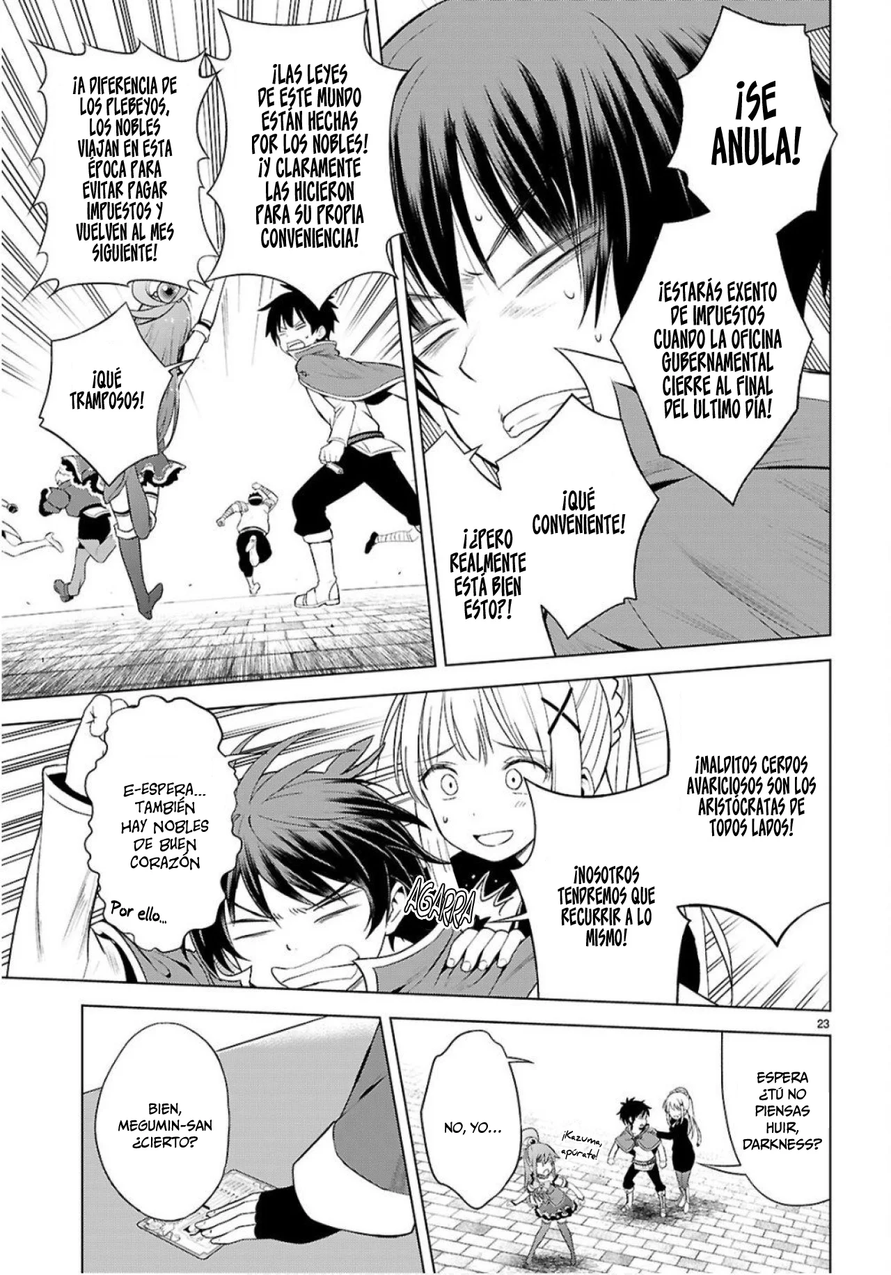 Página 23 del Manga
