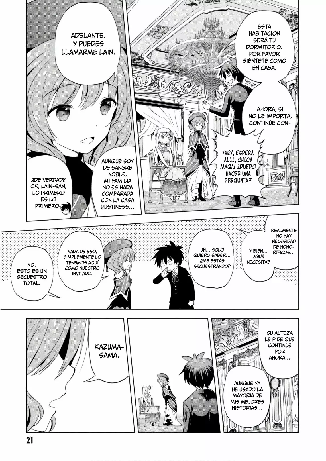 Página 22 del Manga
