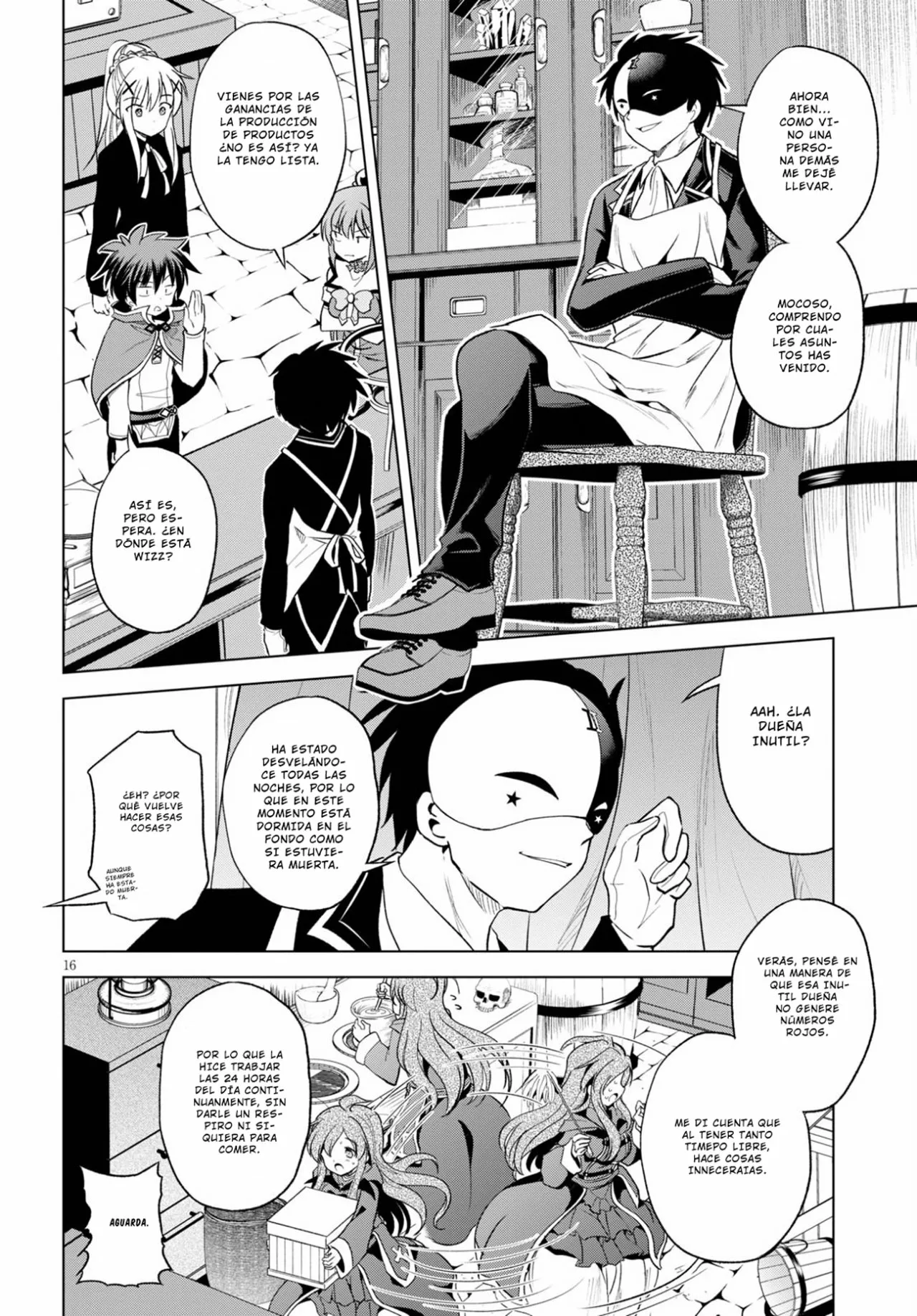 Página 16 del Manga