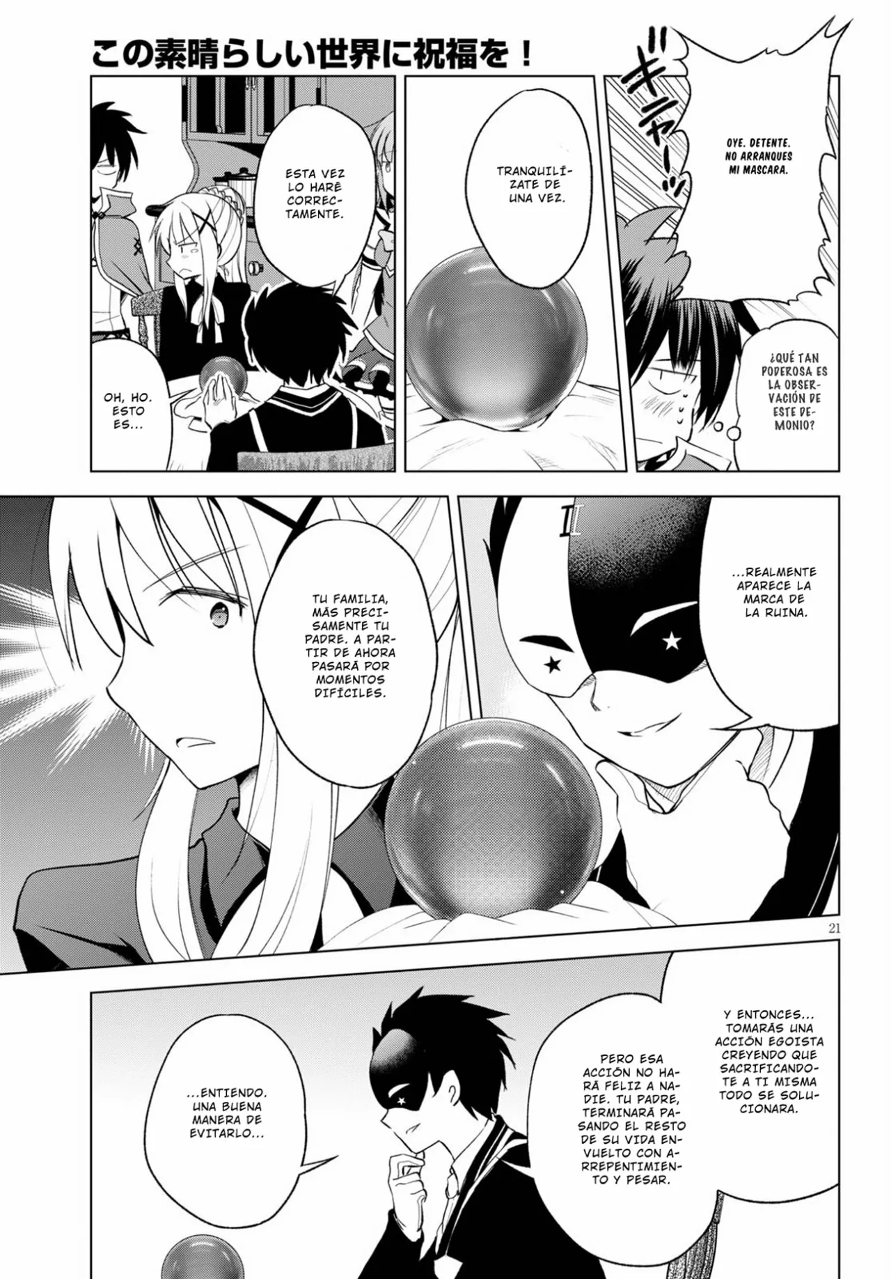 Página 21 del Manga