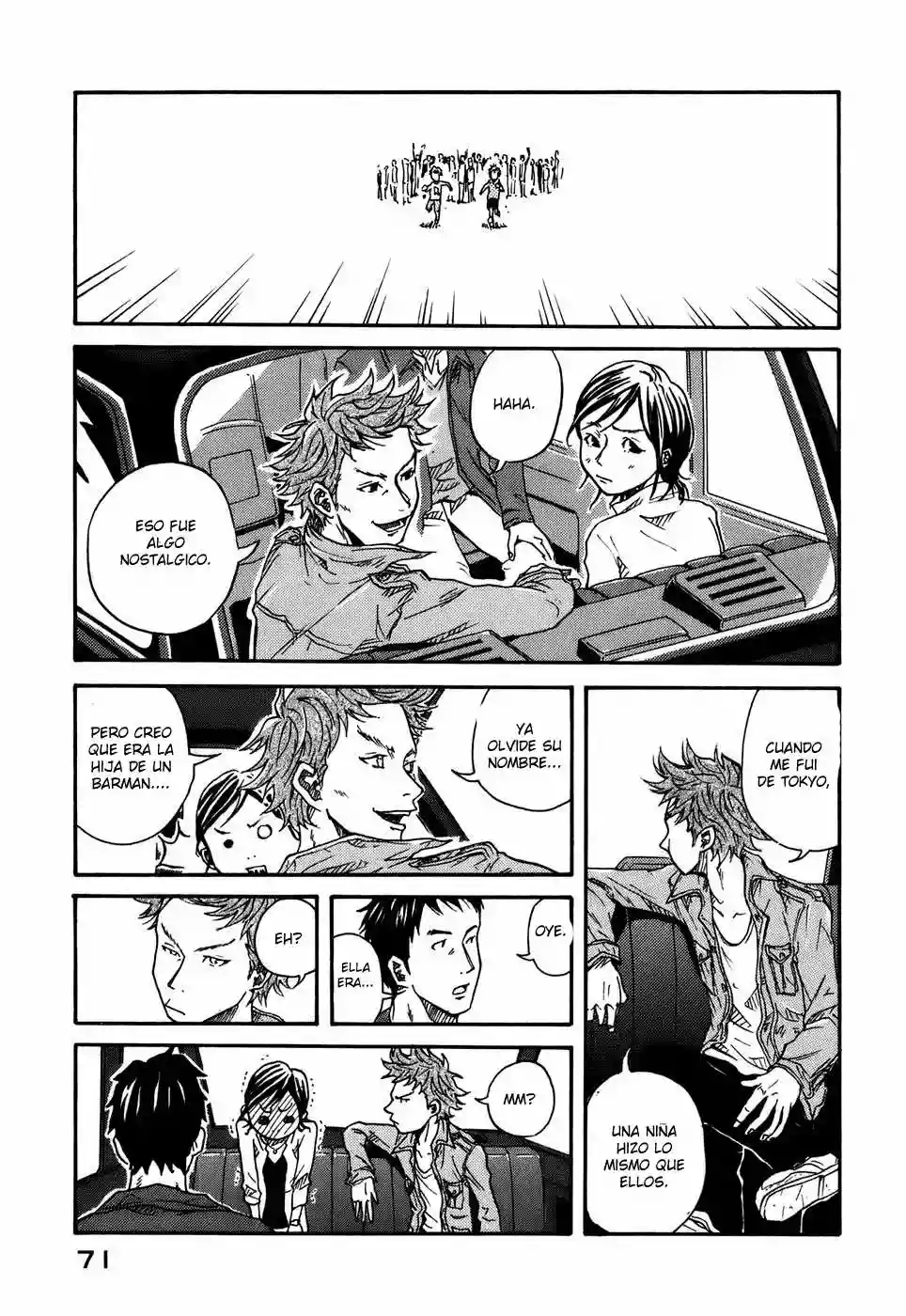 Página 71 del Manga