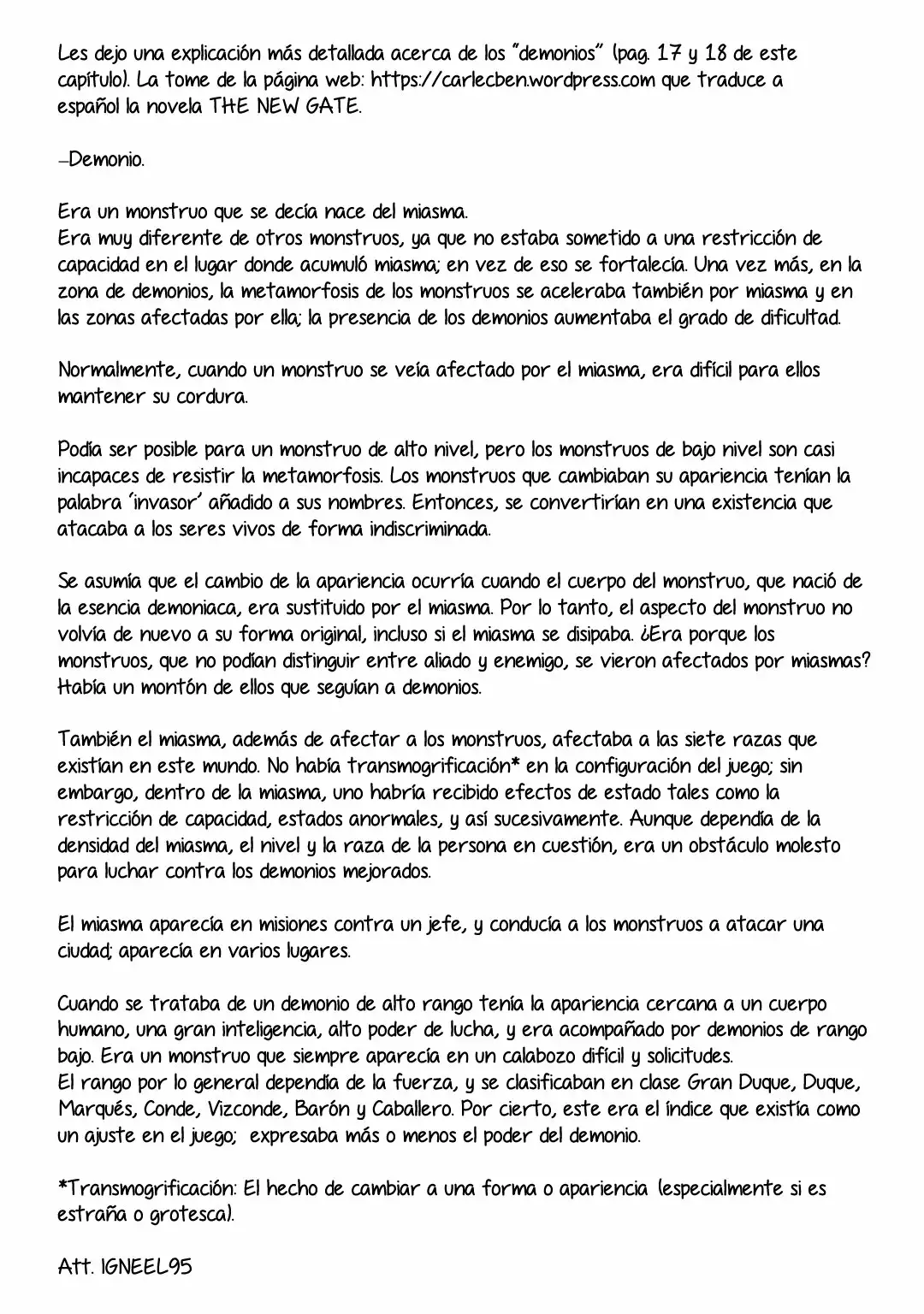 Página 33 del Manga