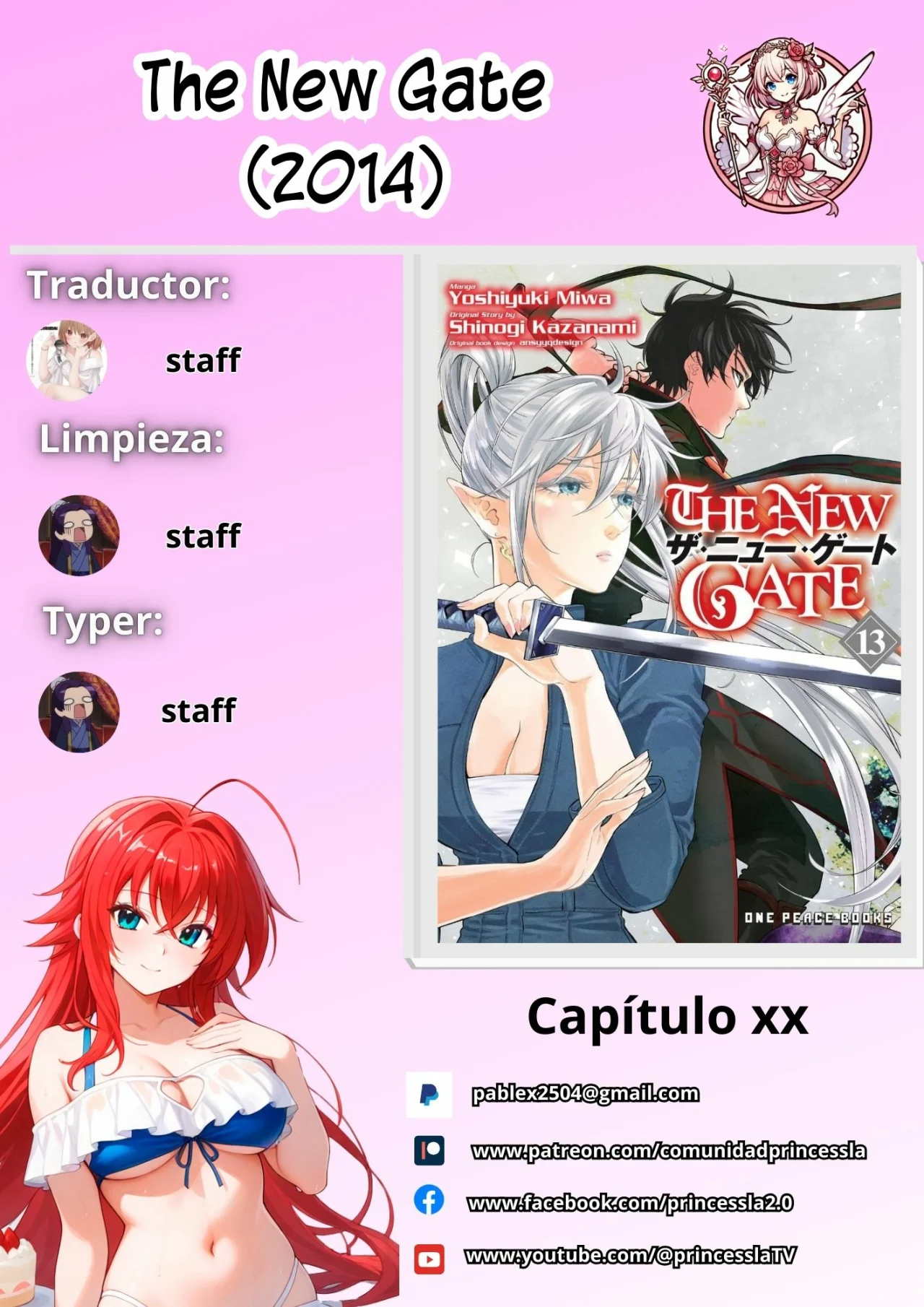 Página 1 del Manga