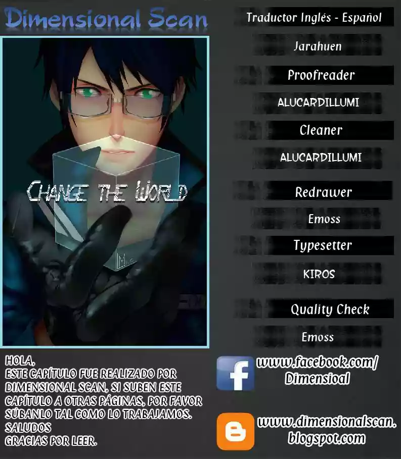 Página 1 del Manga