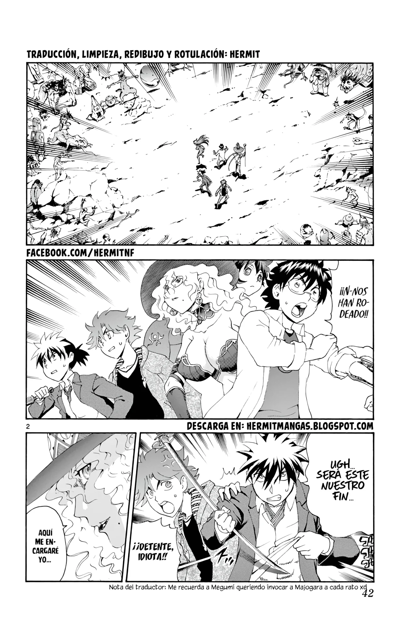 Página 2 del Manga