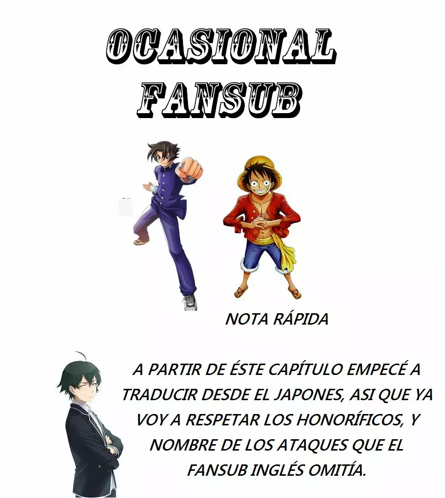 Página 1 del Manga