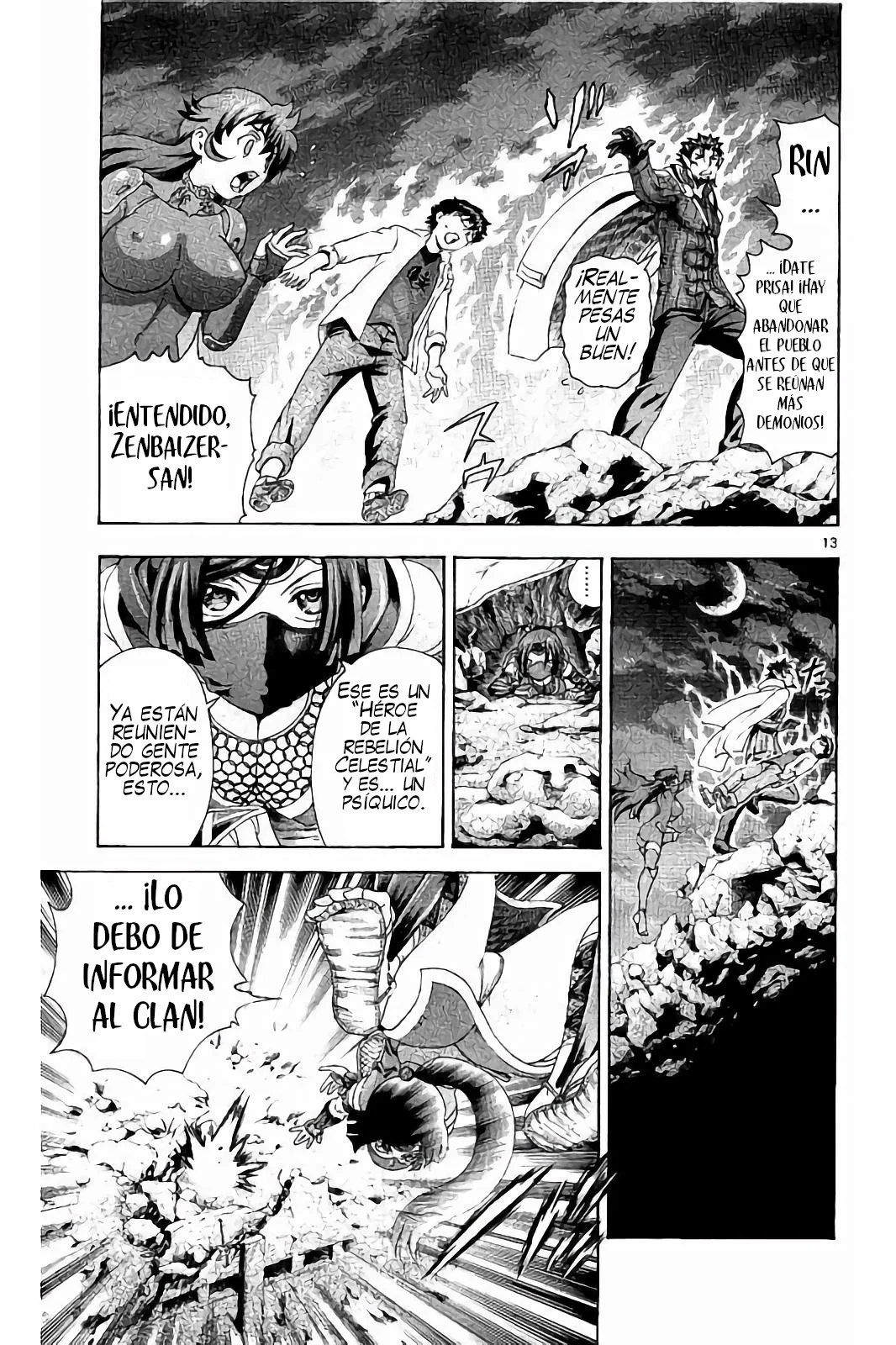 Página 13 del Manga