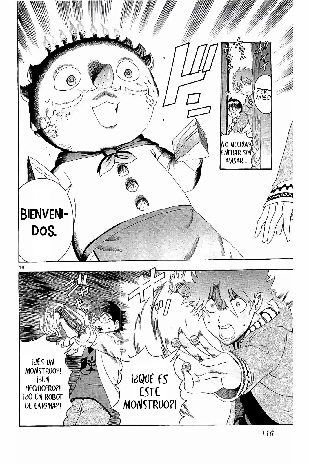 Página 16 del Manga