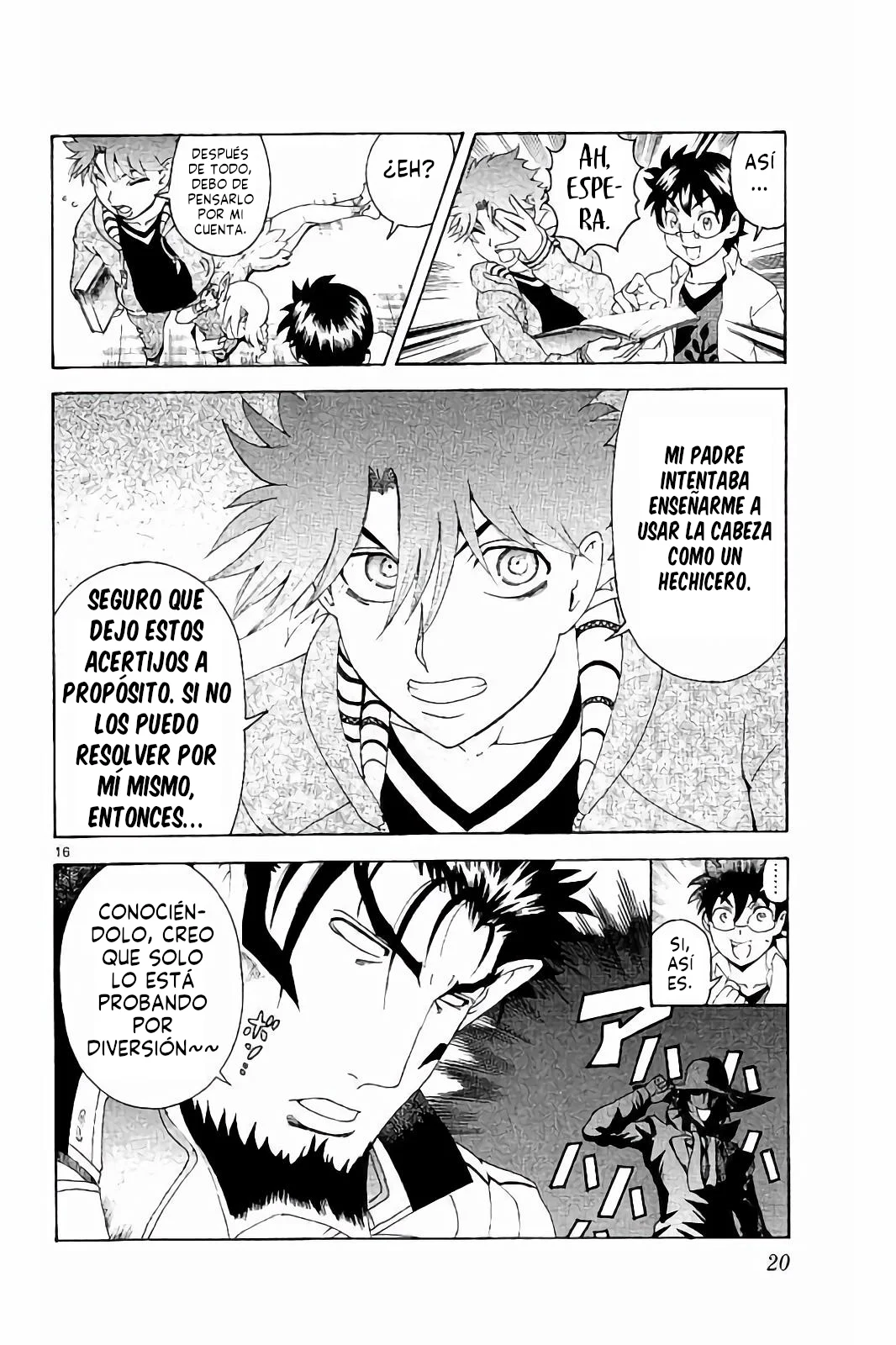 Página 20 del Manga