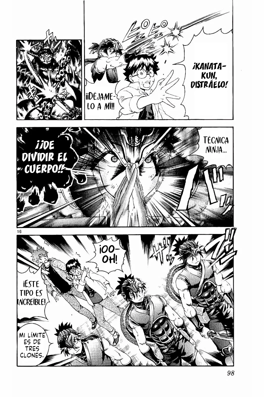 Página 16 del Manga