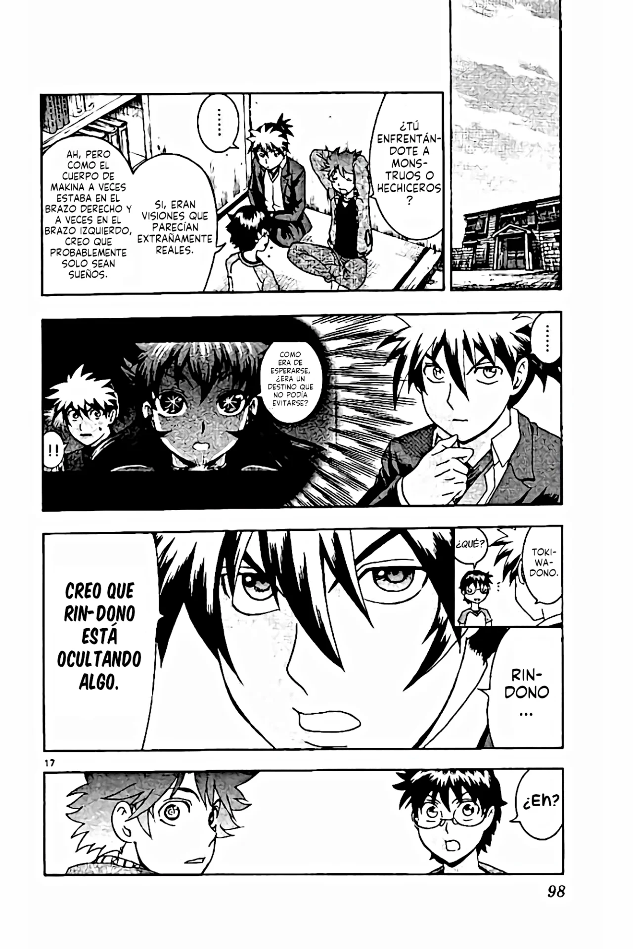 Página 17 del Manga