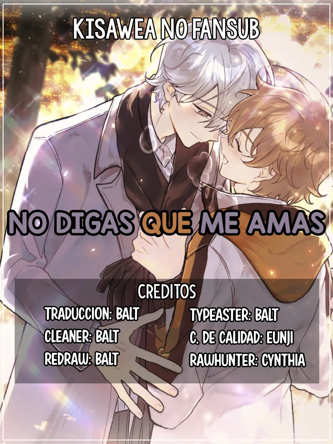 Página 1 del Manga