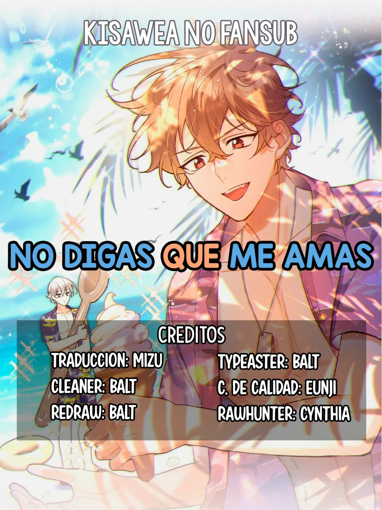 Página 1 del Manga