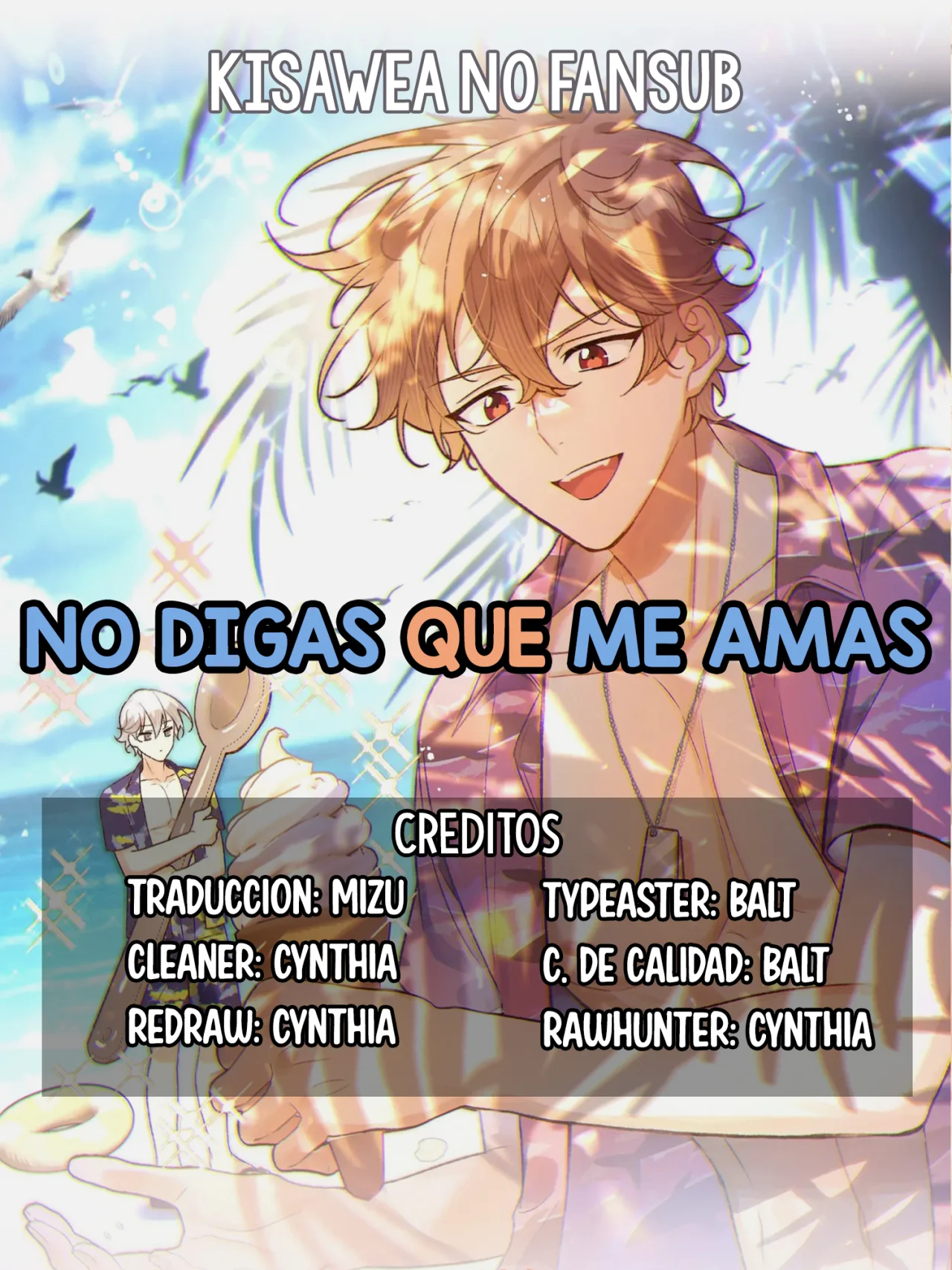 Página 1 del Manga