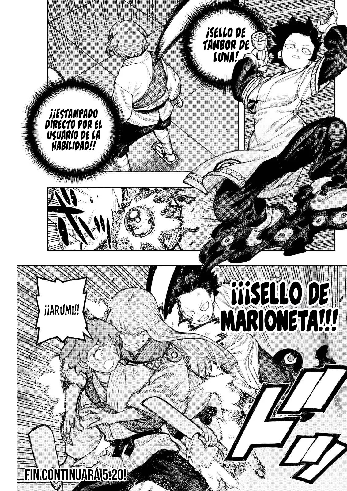 Página 33 del Manga