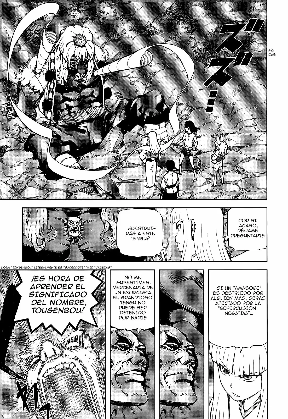 Página 33 del Manga