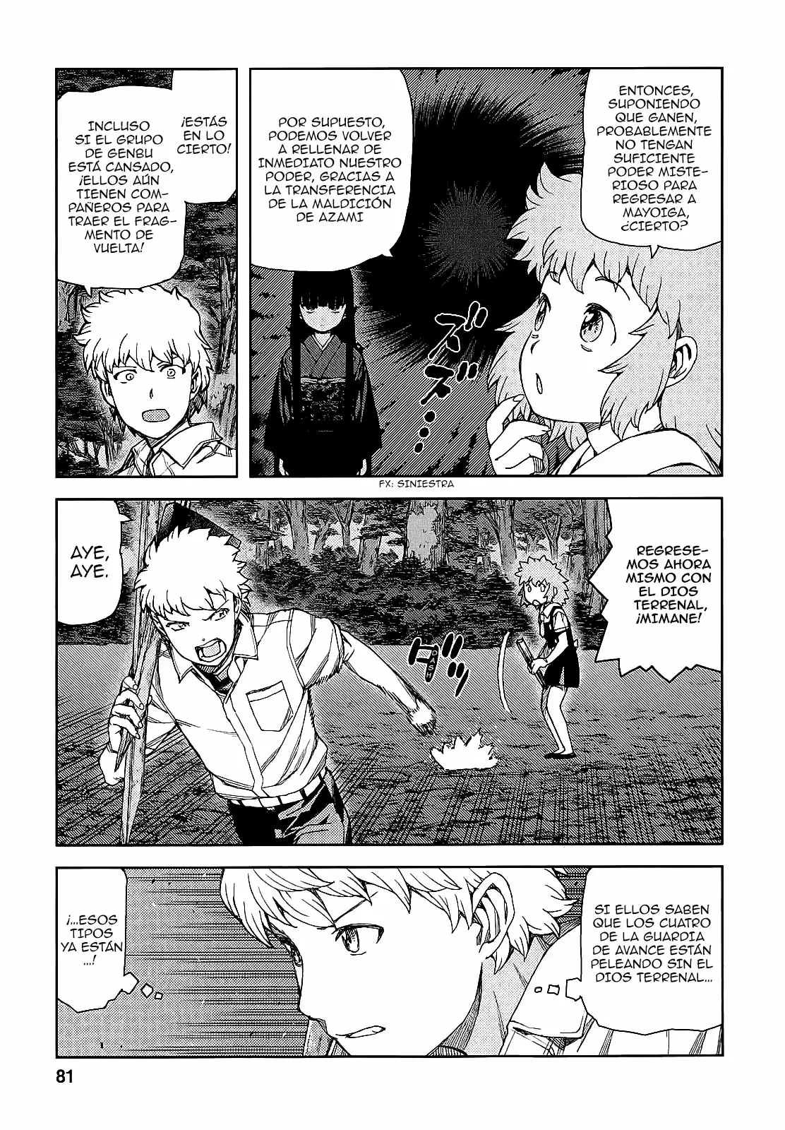 Página 31 del Manga