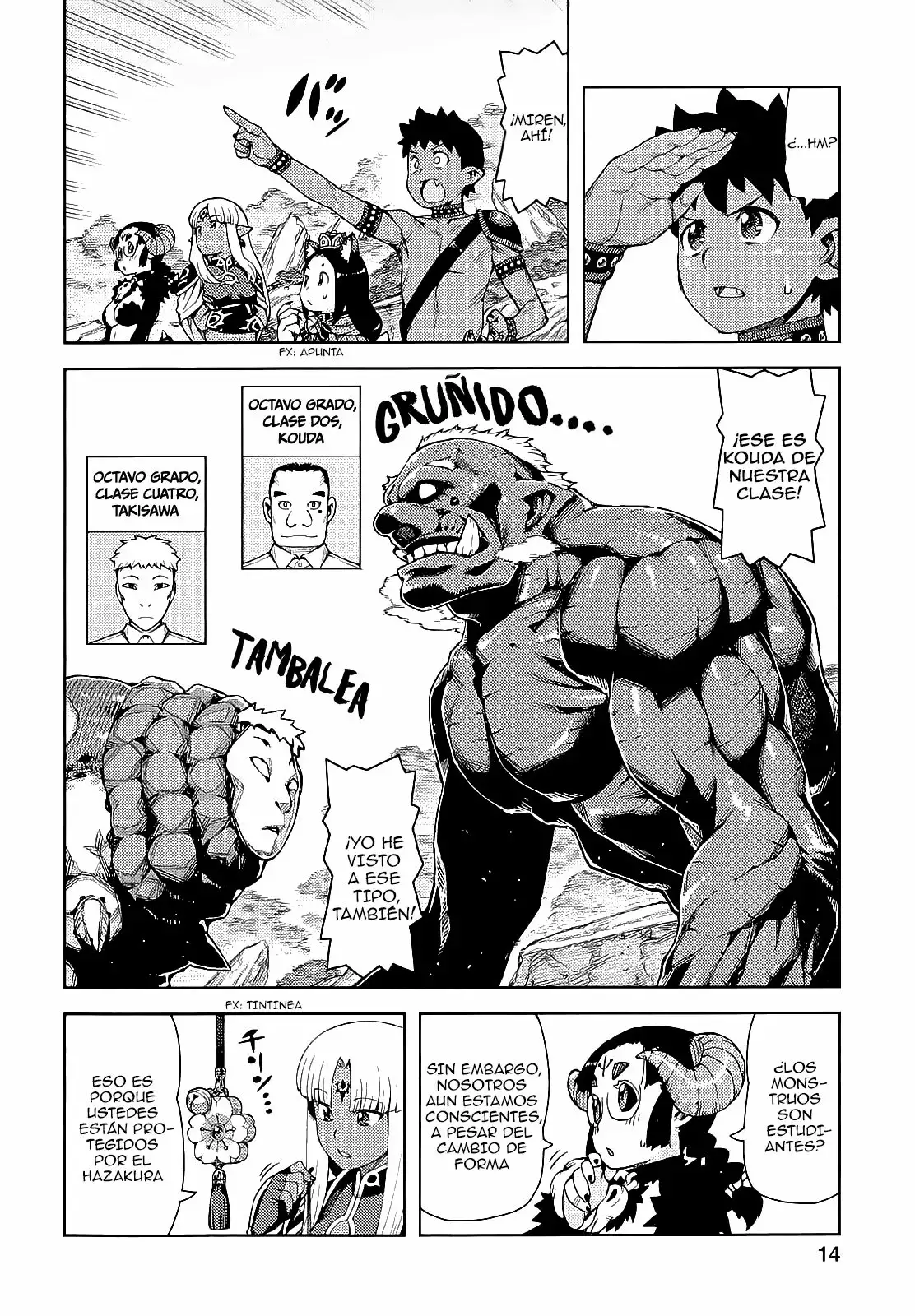 Página 17 del Manga