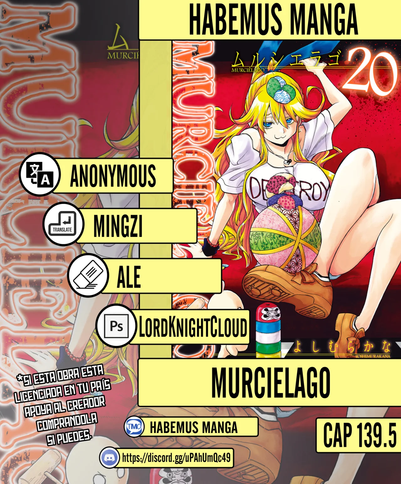 Página 1 del Manga